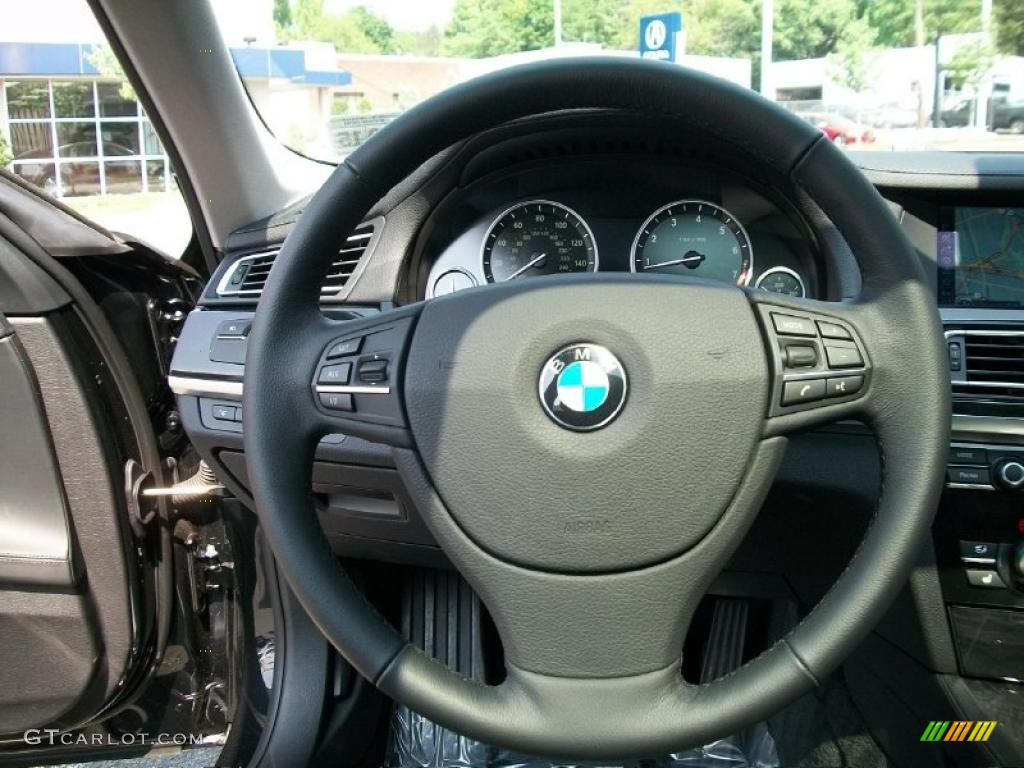2011 7 Series 750Li xDrive Sedan - Jet Black / Black photo #14