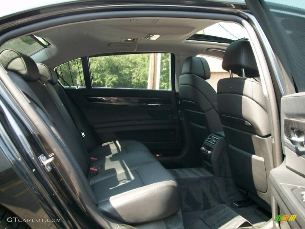 2011 7 Series 750Li xDrive Sedan - Jet Black / Black photo #22