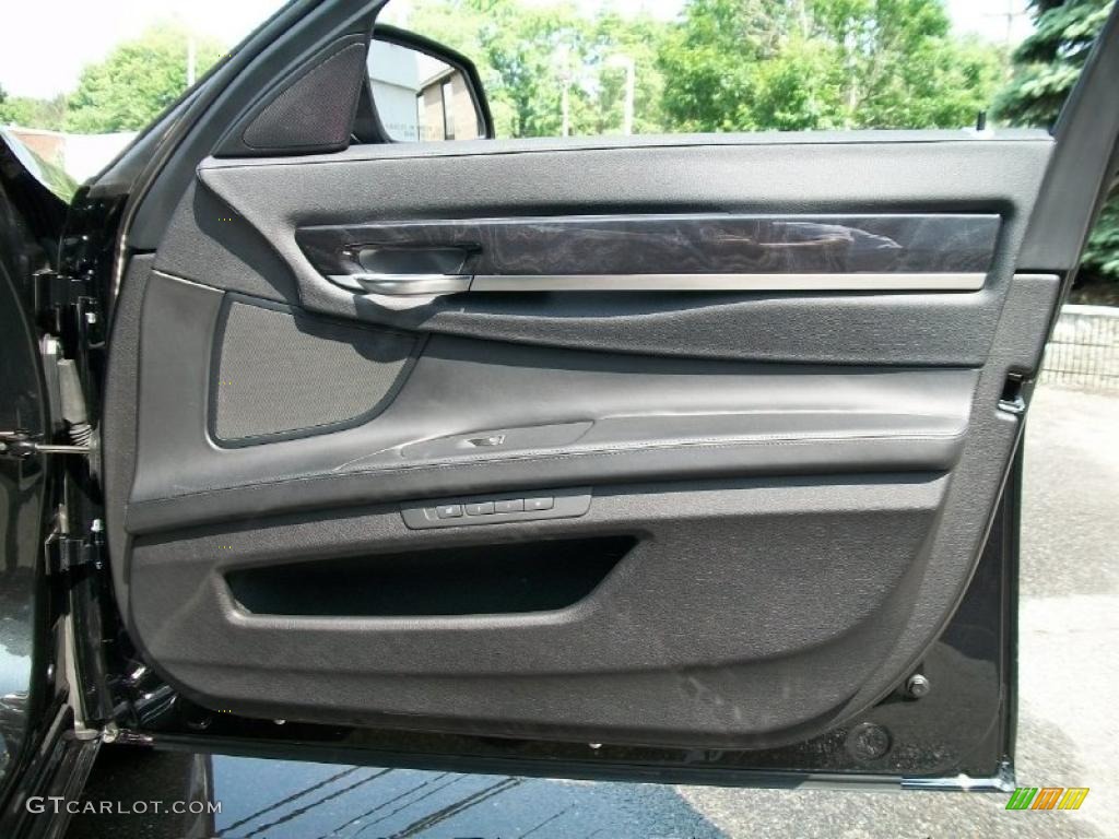 2011 7 Series 750Li xDrive Sedan - Jet Black / Black photo #24