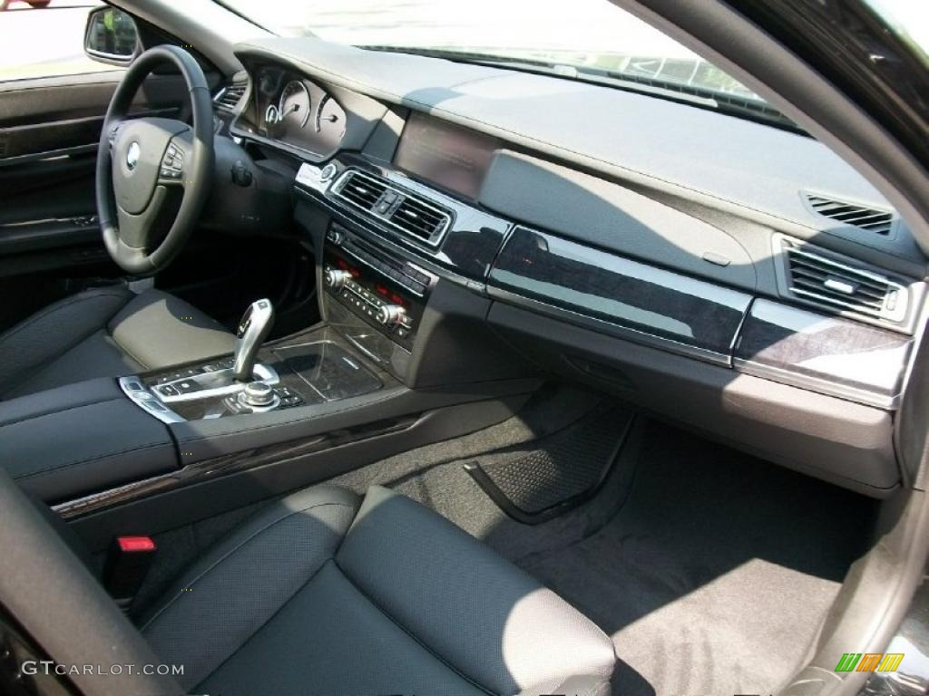2011 7 Series 750Li xDrive Sedan - Jet Black / Black photo #25
