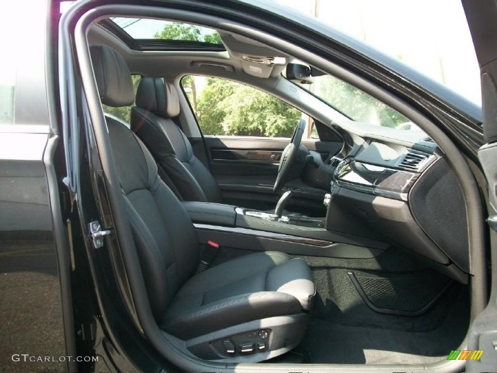 2011 7 Series 750Li xDrive Sedan - Jet Black / Black photo #26