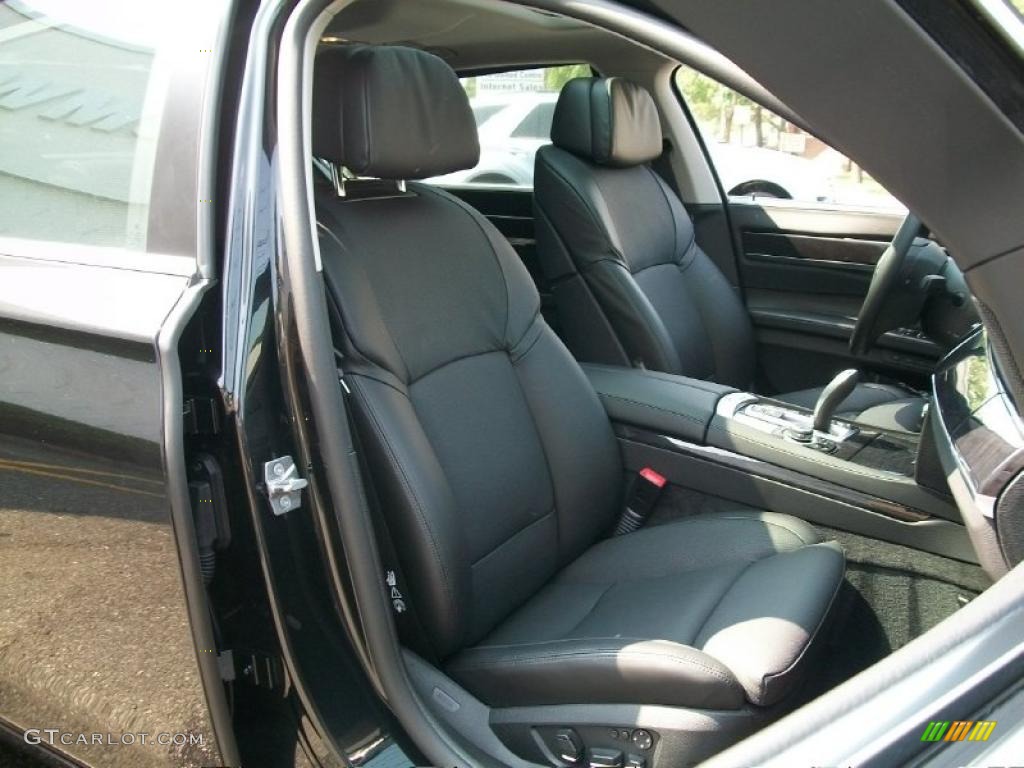 2011 7 Series 750Li xDrive Sedan - Jet Black / Black photo #27