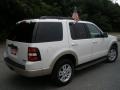 2010 White Platinum Tri-Coat Ford Explorer Eddie Bauer 4x4  photo #3