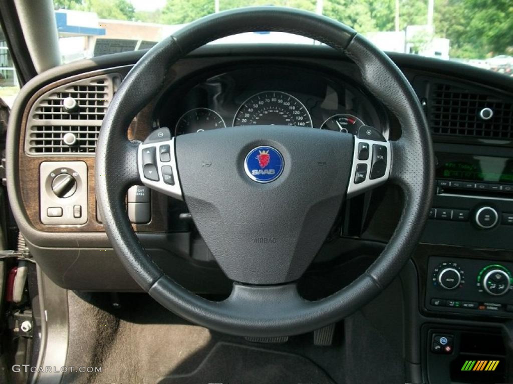 2008 Saab 9-5 2.3T SportCombi Steering Wheel Photos