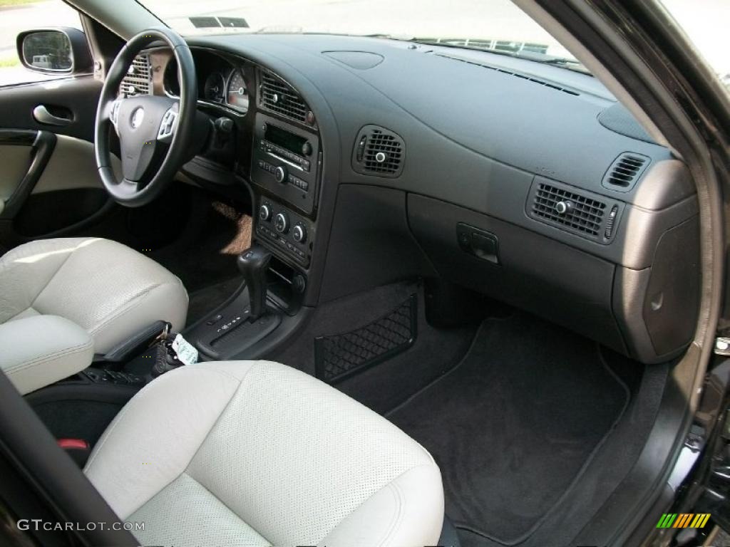 2008 Saab 9-5 2.3T SportCombi Parchment Dashboard Photo #49846879