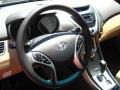 Beige Steering Wheel Photo for 2011 Hyundai Elantra #49847785