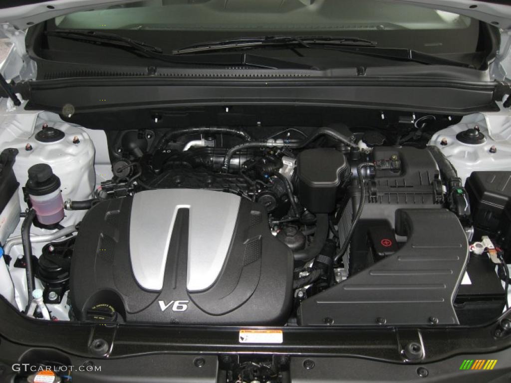 2011 Hyundai Santa Fe SE 3.5 Liter DOHC 24-Valve VVT V6 Engine Photo #49848871