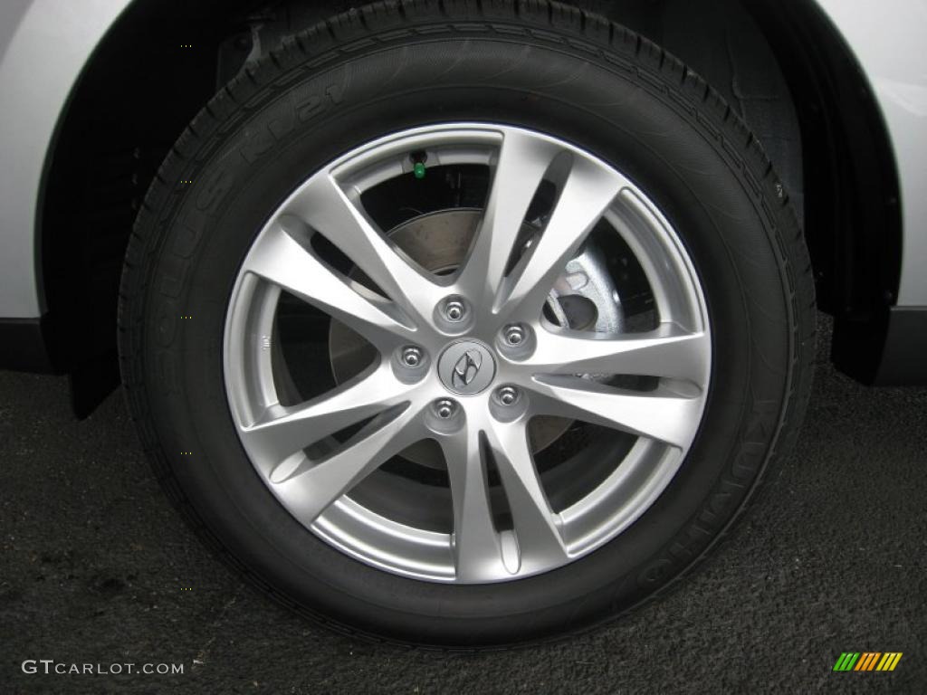 2011 Hyundai Santa Fe SE Wheel Photo #49848877