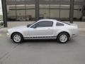 2008 Brilliant Silver Metallic Ford Mustang V6 Deluxe Coupe  photo #2