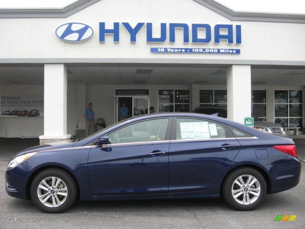 Indigo Blue Pearl Hyundai Sonata