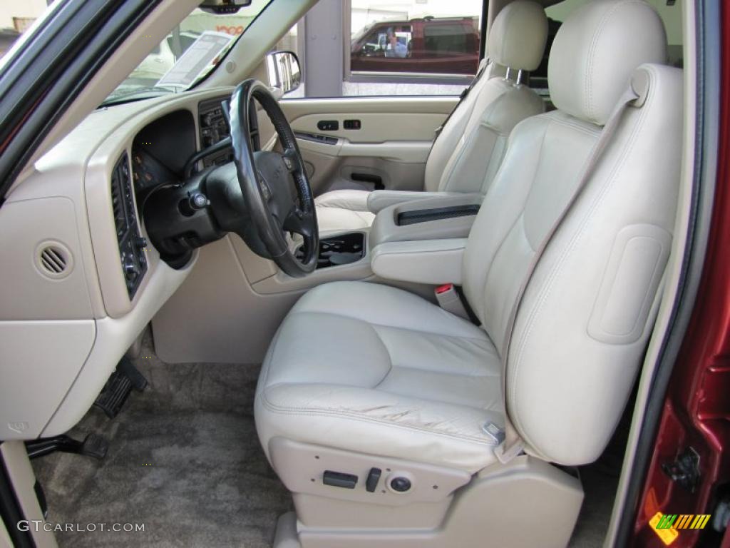 Neutral/Shale Interior 2003 GMC Yukon XL SLT 4x4 Photo #49849801