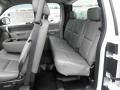 Dark Titanium 2011 GMC Sierra 2500HD Work Truck Extended Cab Chassis Utility Interior Color