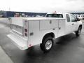 Summit White 2011 GMC Sierra 2500HD Work Truck Extended Cab Chassis Utility Exterior