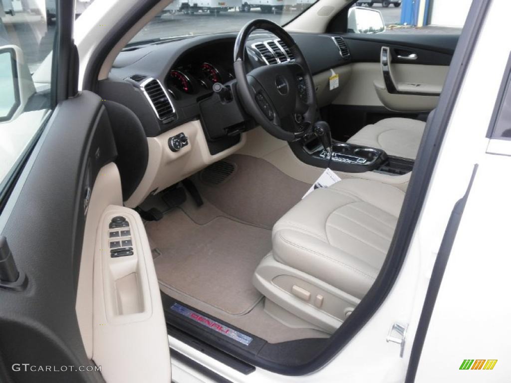 Cashmere Interior 2011 GMC Acadia Denali Photo #49850530
