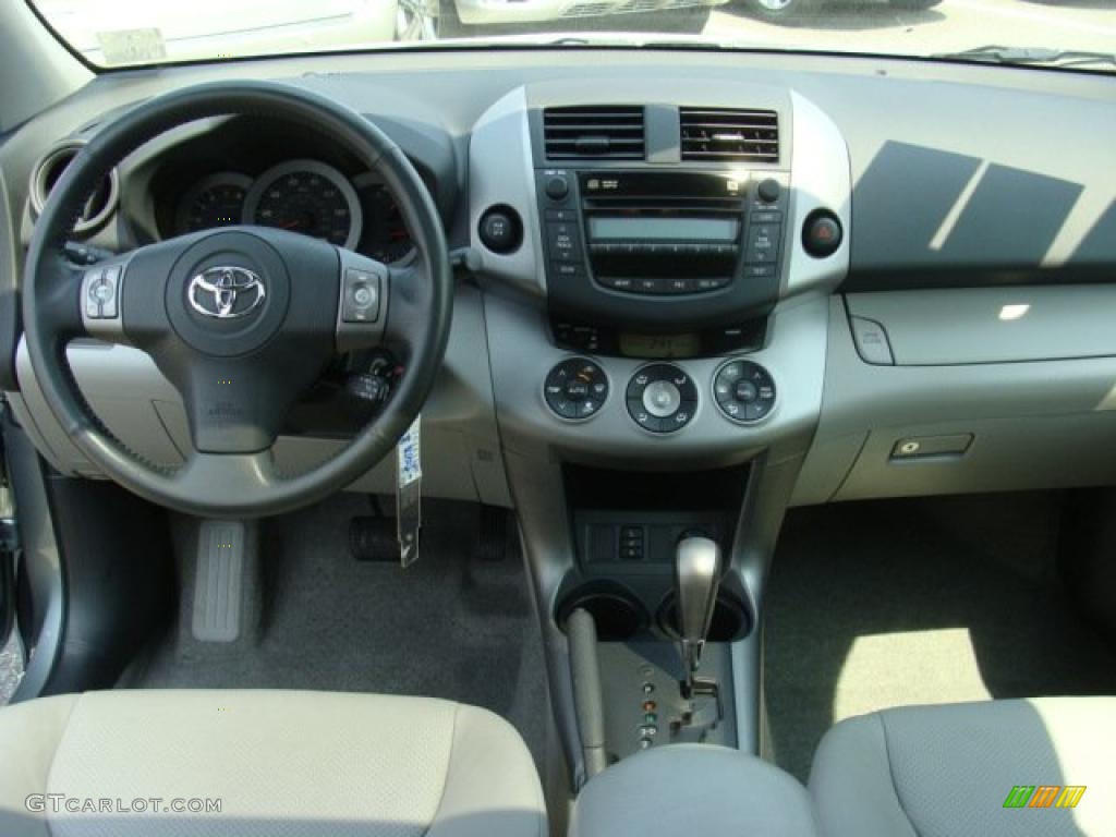 2008 RAV4 Limited 4WD - Everglade Metallic / Ash photo #9