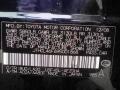 8U0: Black Sapphire Blue Pearl 2009 Lexus LS 460 AWD Color Code