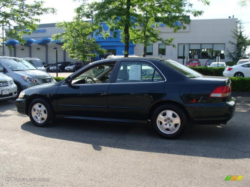 2001 Accord EX V6 Sedan - Dark Emerald Pearl / Ivory photo #1