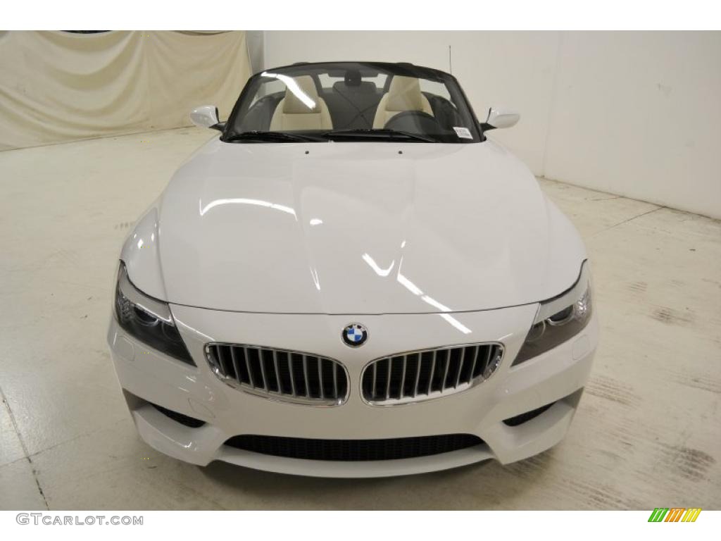 2011 Z4 sDrive35i Roadster - Alpine White / Ivory White photo #4