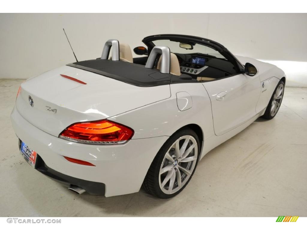 2011 Z4 sDrive35i Roadster - Alpine White / Ivory White photo #5