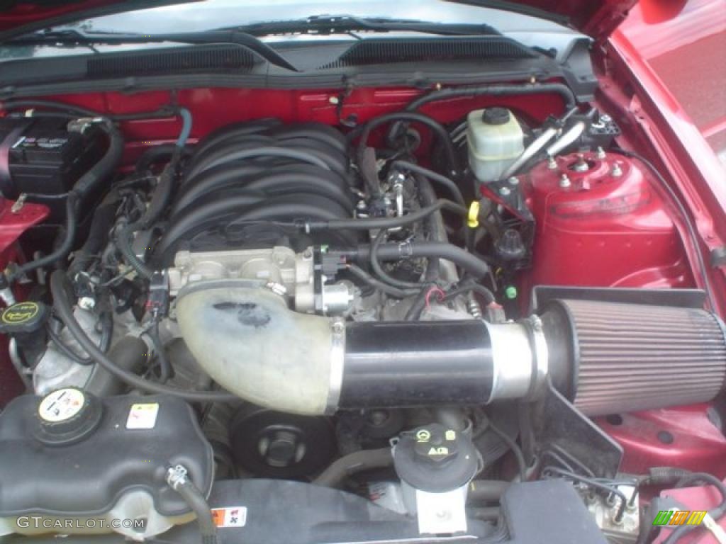 2005 Mustang GT Premium Coupe - Redfire Metallic / Dark Charcoal photo #14