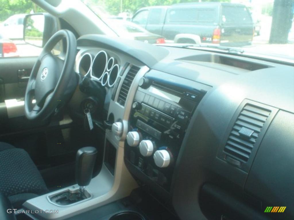 2008 Tundra SR5 Double Cab - Slate Gray Metallic / Black photo #21