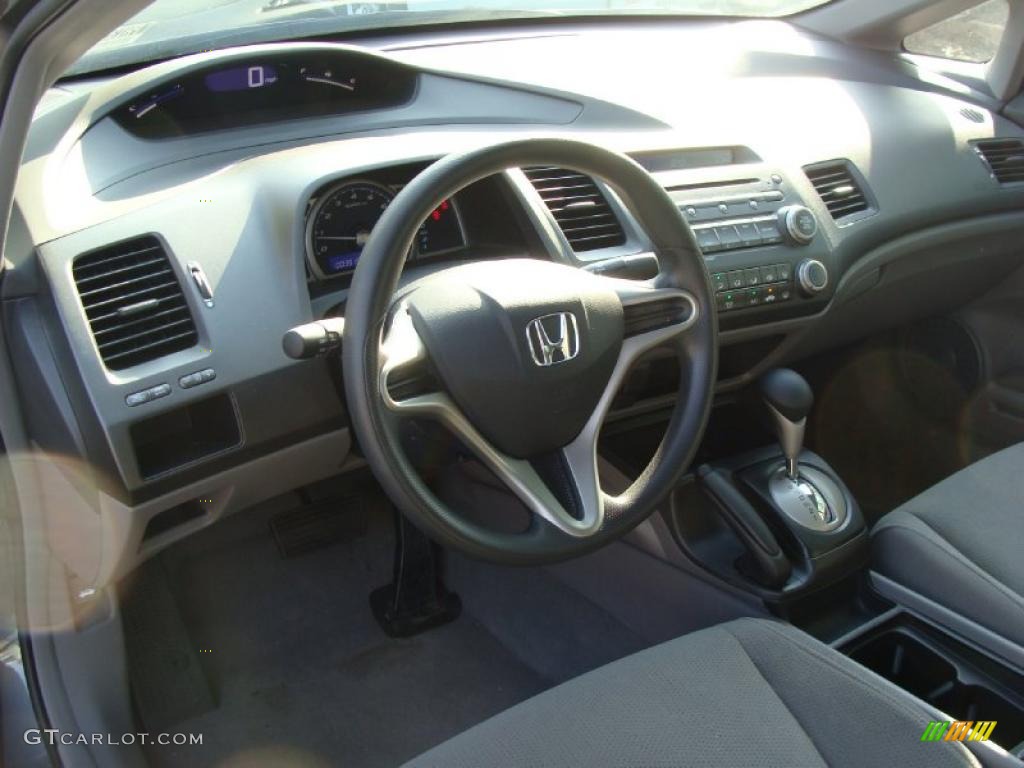 Gray Interior 2011 Honda Civic DX-VP Sedan Photo #49853596
