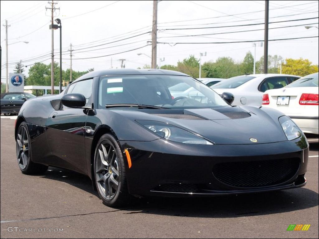 Phantom Black 2010 Lotus Evora Coupe Exterior Photo #49854007