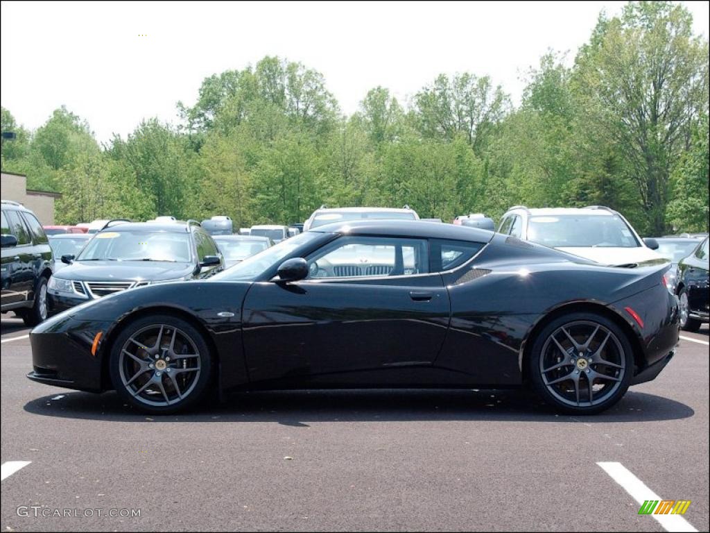 Phantom Black 2010 Lotus Evora Coupe Exterior Photo #49854028