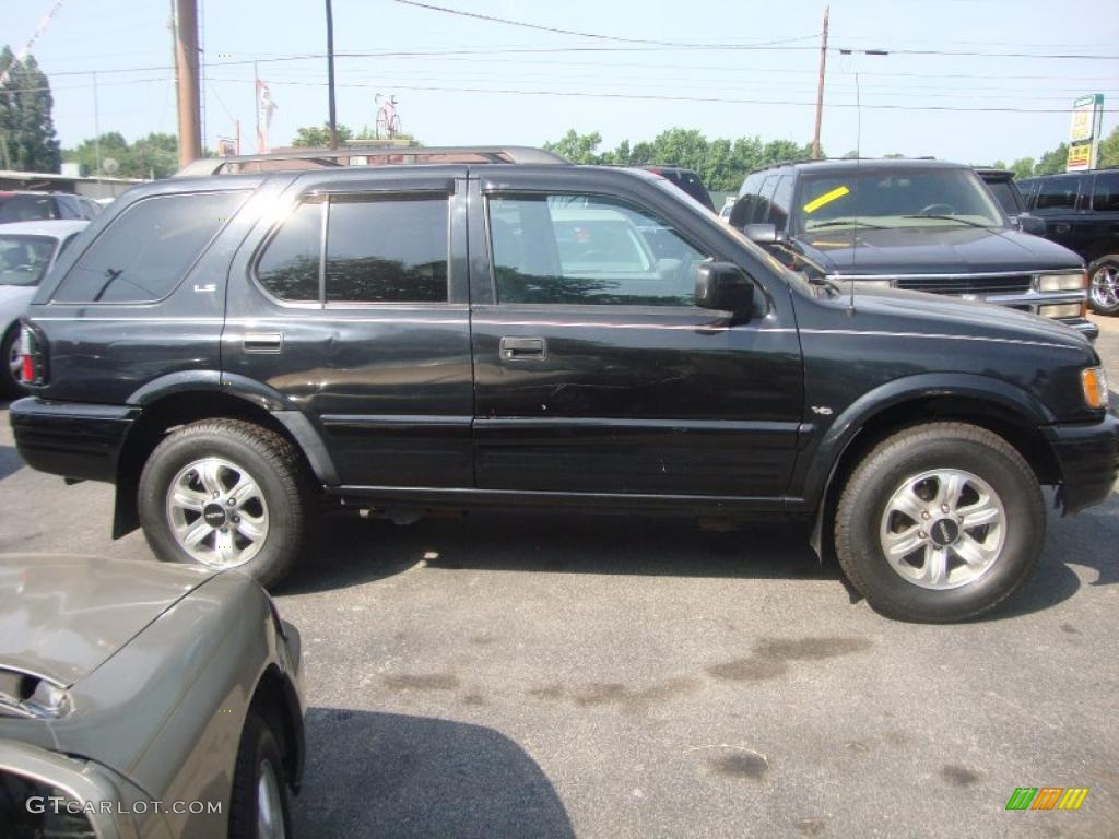 Ebony Black 2001 Isuzu Rodeo LS 4WD Exterior Photo #49854238