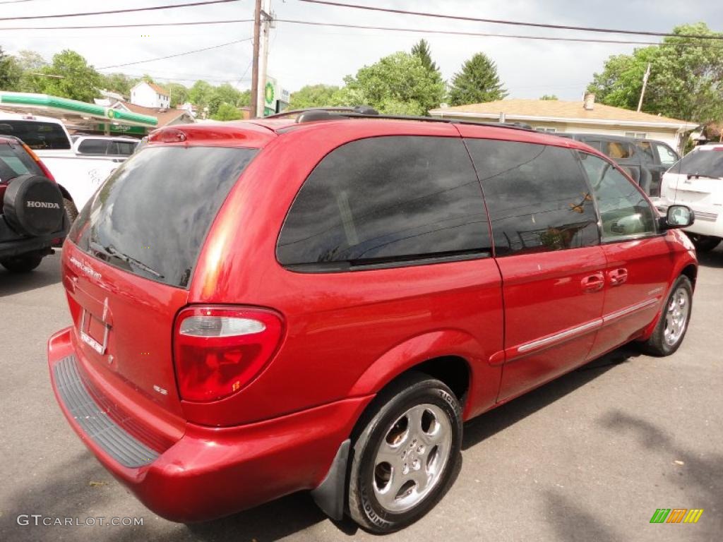 Inferno Red Pearlcoat 2001 Dodge Grand Caravan ES Exterior Photo #49854484