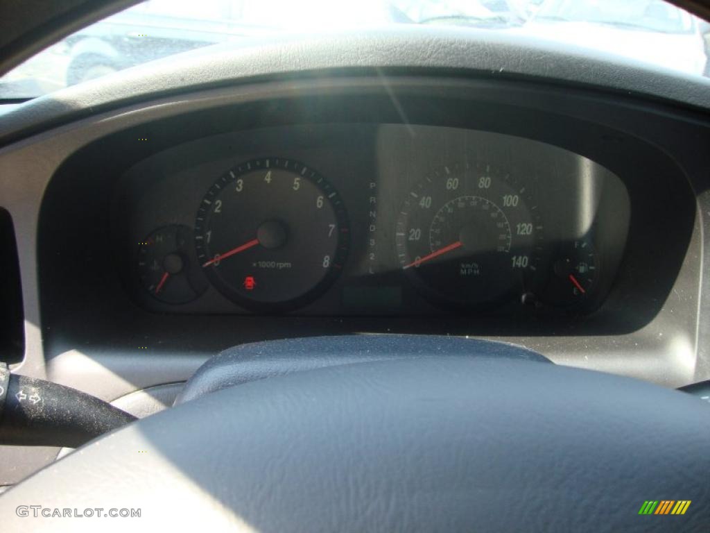 2006 Elantra GLS Sedan - Tidal Wave Blue / Gray photo #7