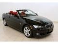 2008 Jet Black BMW 3 Series 328i Convertible  photo #1