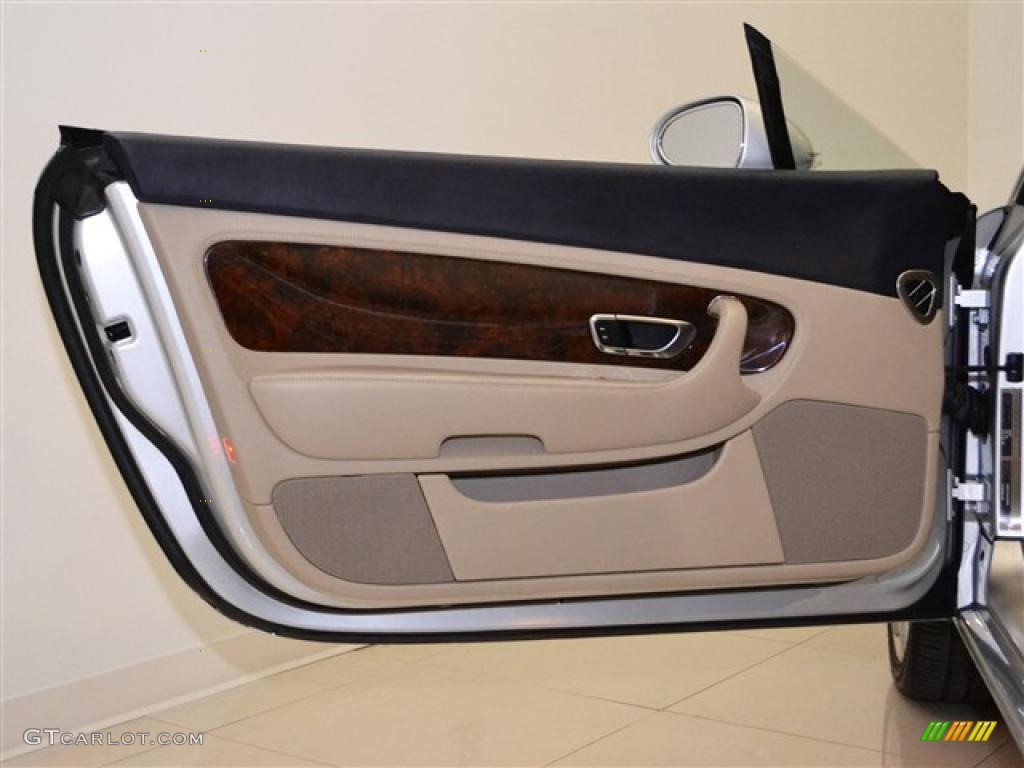 2007 Bentley Continental GTC Standard Continental GTC Model Portland/Nautic Door Panel Photo #49857101