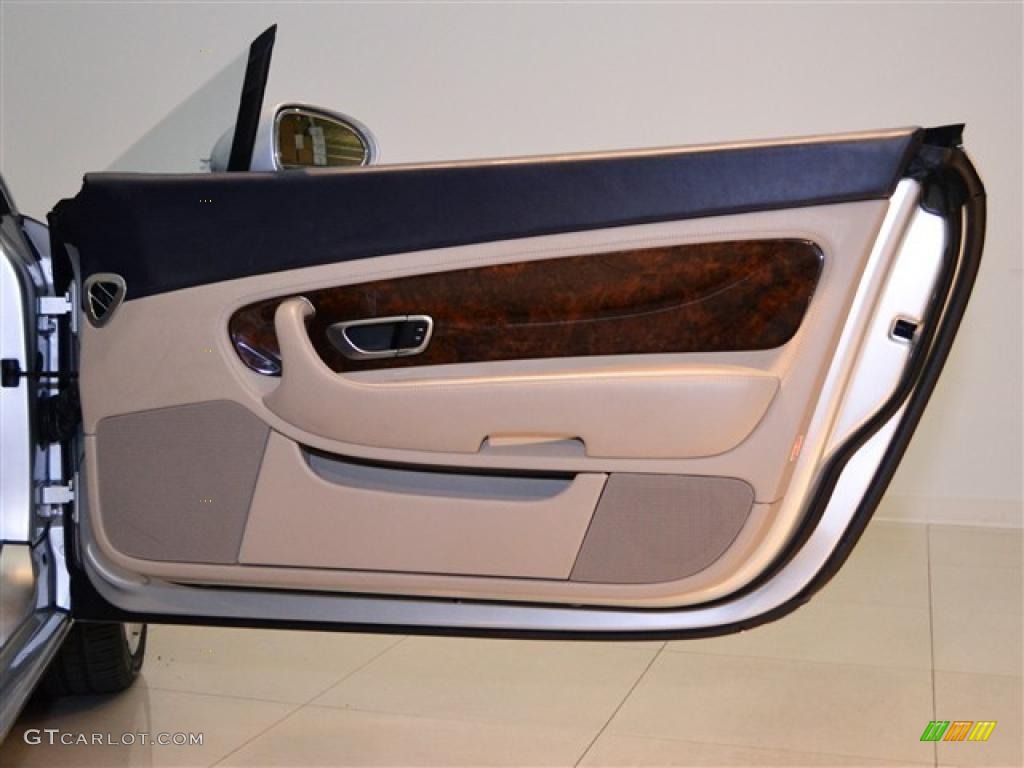 2007 Bentley Continental GTC Standard Continental GTC Model Portland/Nautic Door Panel Photo #49857116