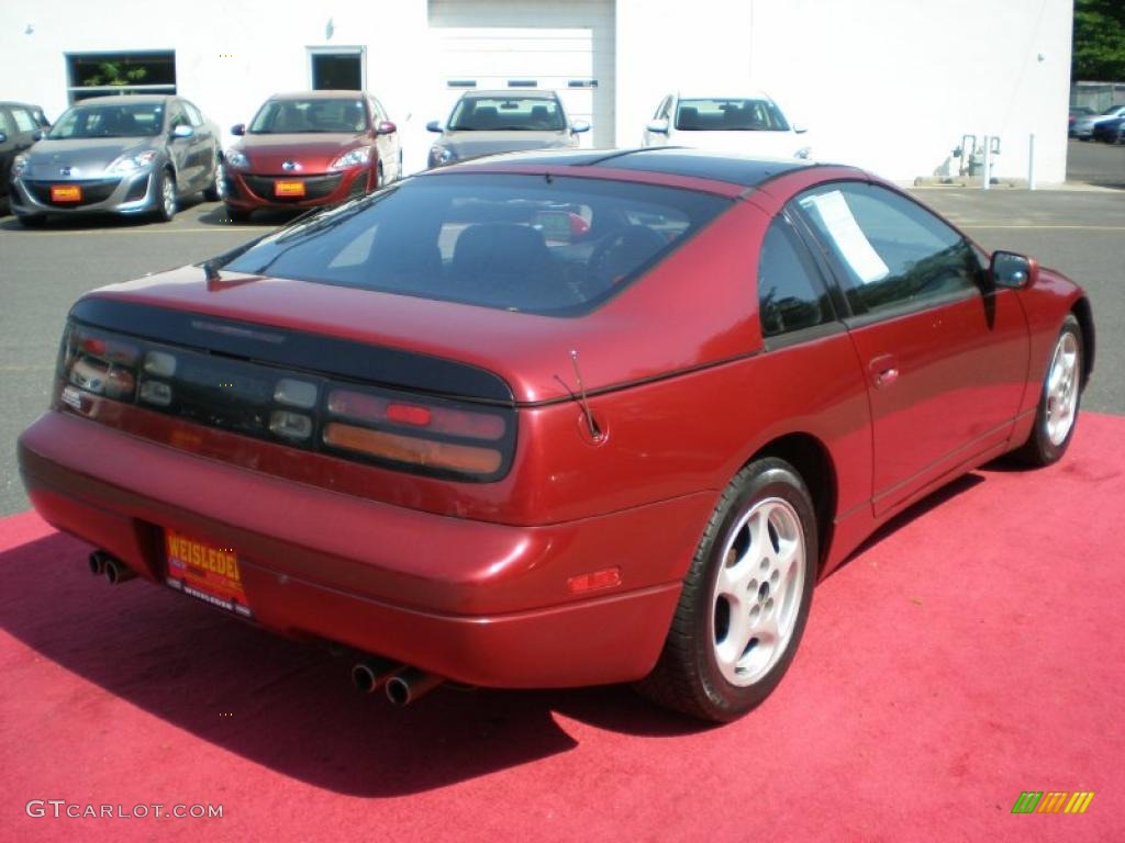 1994 300ZX Coupe - Cherry Red Pearl Metallic / Black photo #7
