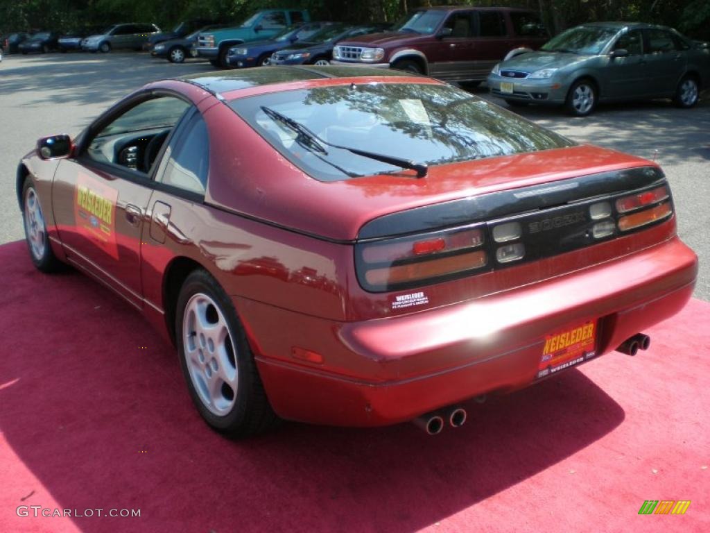 1994 300ZX Coupe - Cherry Red Pearl Metallic / Black photo #9