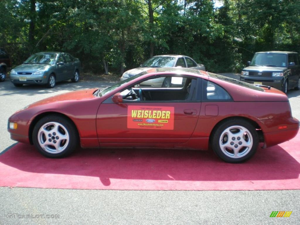 1994 300ZX Coupe - Cherry Red Pearl Metallic / Black photo #10