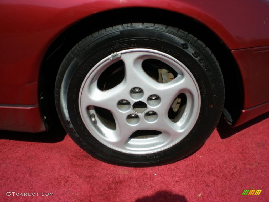 1994 300ZX Coupe - Cherry Red Pearl Metallic / Black photo #20