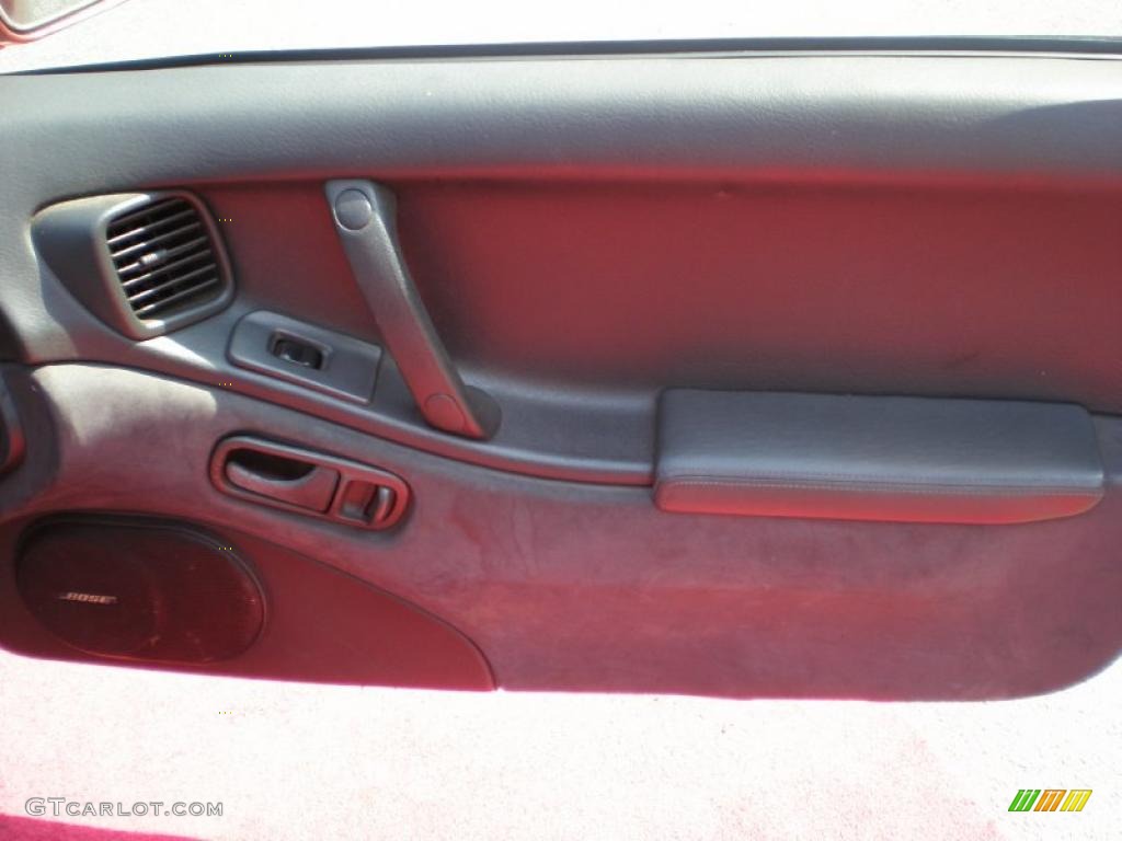 1994 300ZX Coupe - Cherry Red Pearl Metallic / Black photo #21