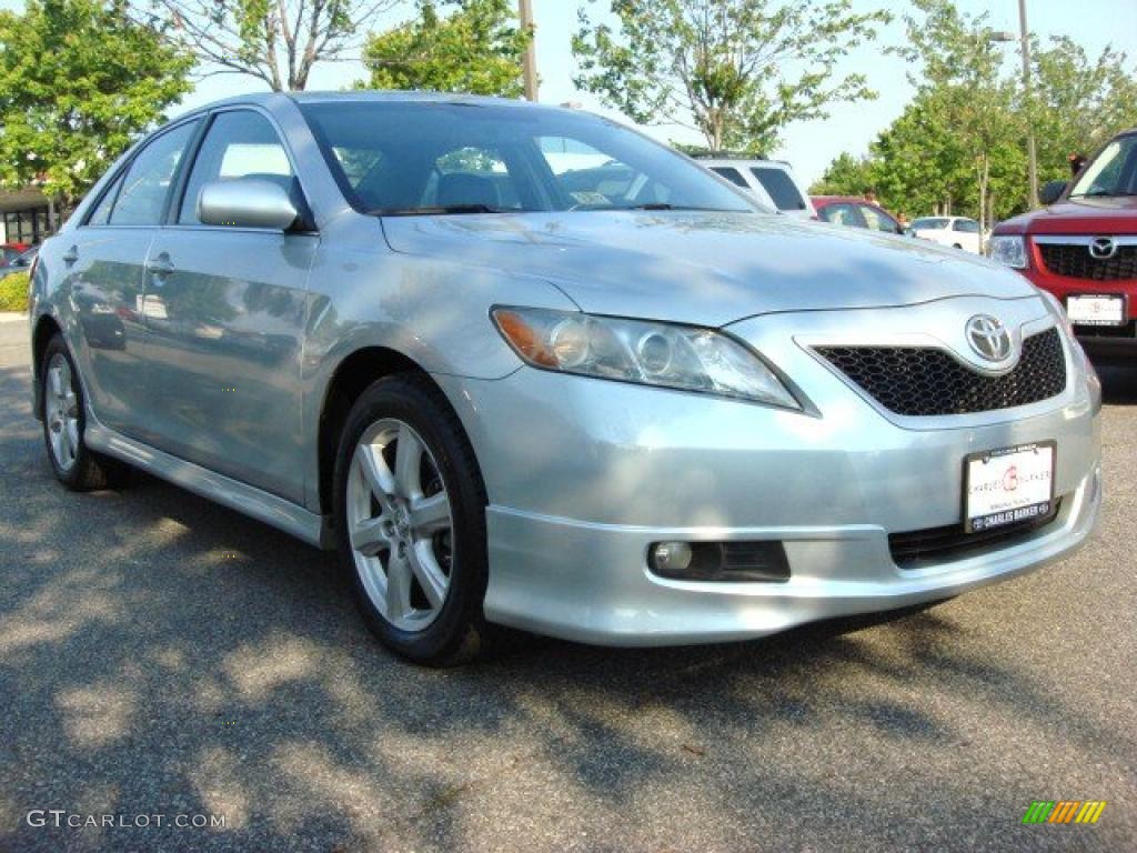 2007 Camry SE V6 - Titanium Metallic / Dark Charcoal photo #1