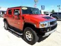 Solar Flare Metallic 2008 Hummer H2 SUT Exterior