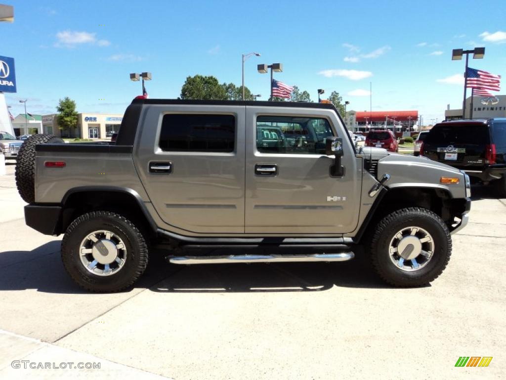 Graystone Metallic 2008 Hummer H2 SUT Exterior Photo #49858625
