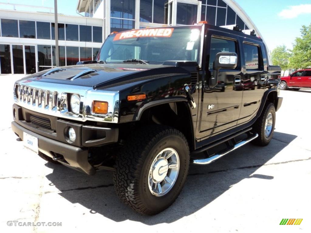 Black Hummer H2