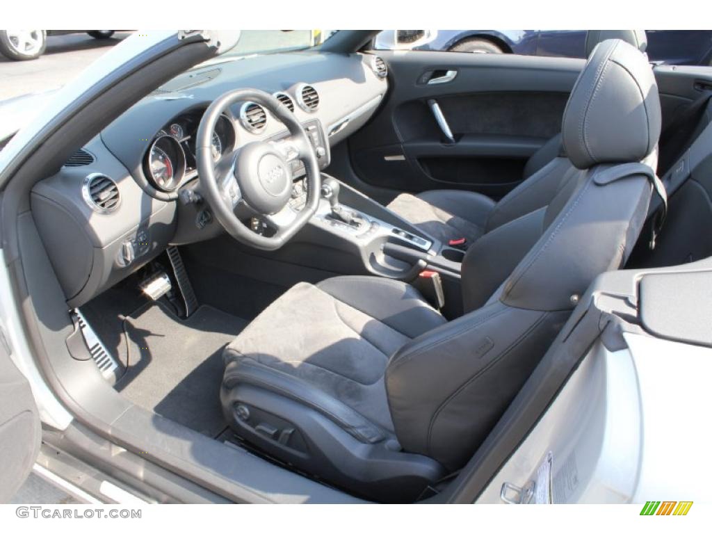 Black Interior 2008 Audi TT 2.0T Roadster Photo #49859681