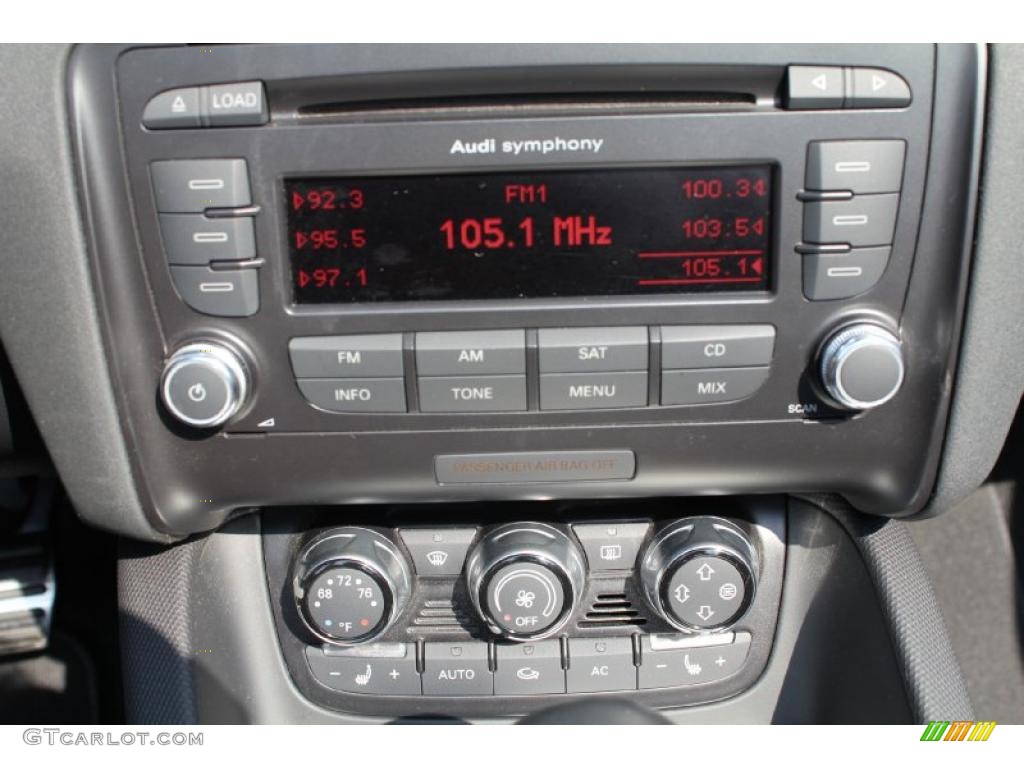 2008 Audi TT 2.0T Roadster Controls Photo #49859726