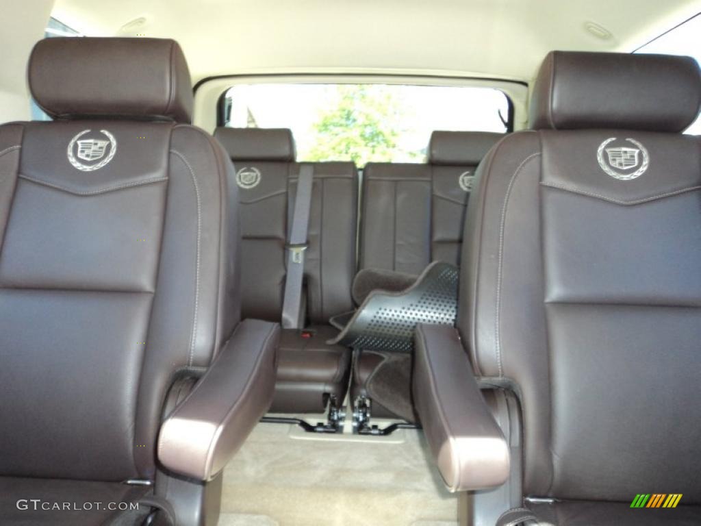Cocoa/Very Light Linen Interior 2008 Cadillac Escalade Platinum AWD Photo #49860878