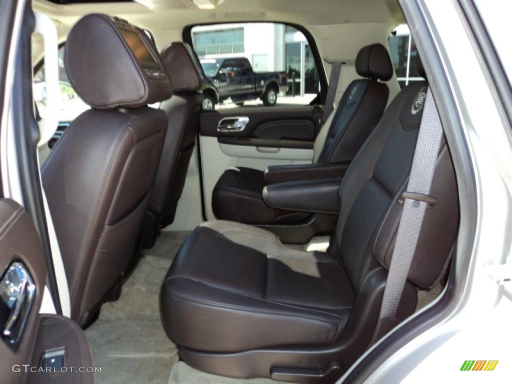 Cocoa/Very Light Linen Interior 2008 Cadillac Escalade Platinum AWD Photo #49860911