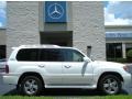 2006 Crystal White Lexus LX 470  photo #5