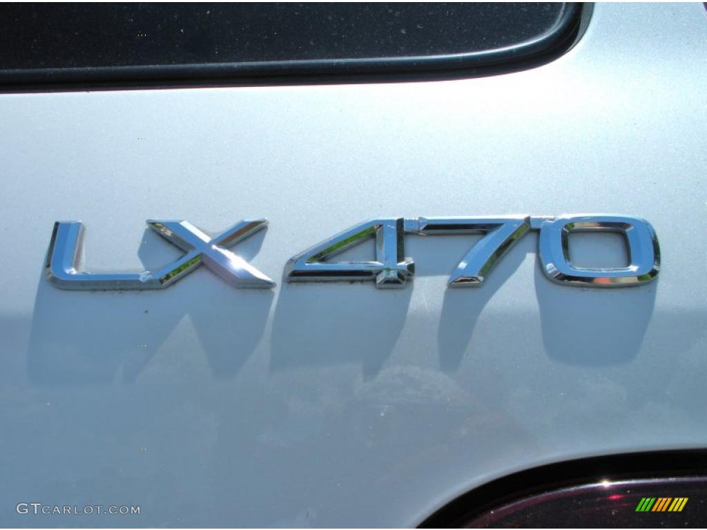 2006 LX 470 - Crystal White / Ivory photo #9