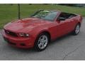 2010 Torch Red Ford Mustang V6 Convertible  photo #26